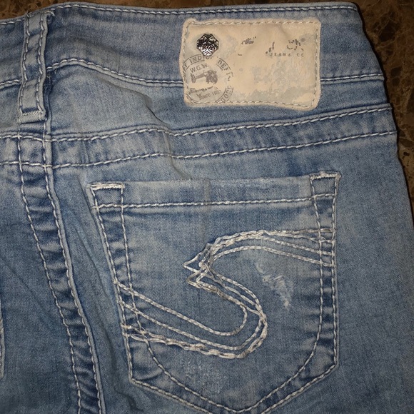 🎉 HOST PICK 🎉 Vintage Sliver Jeans - Picture 4 of 9